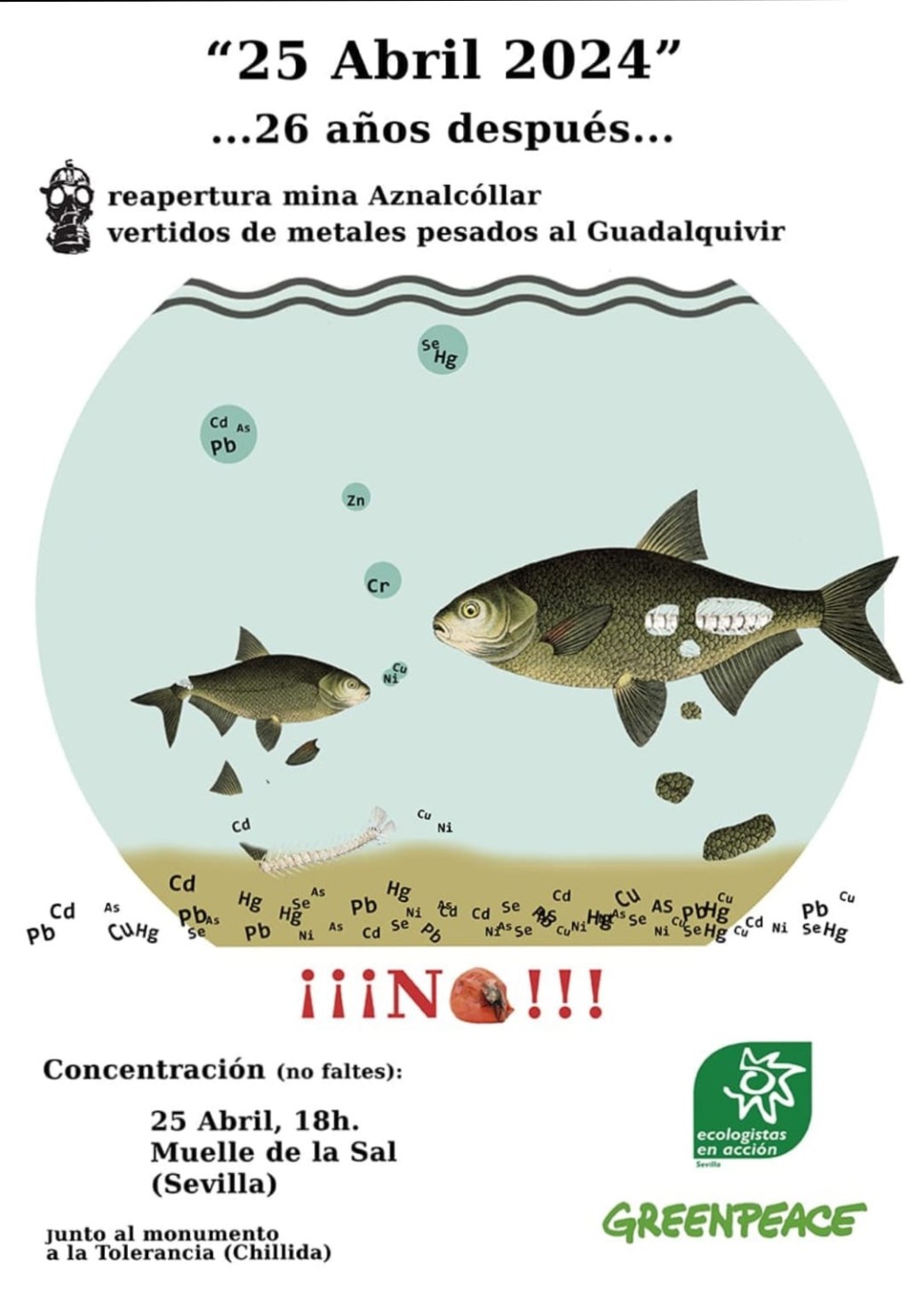 Silencio en la Junta ante la polémica cívica por los futuros vertidos al río Guadalquivir: petición en&nbsp;Change.org