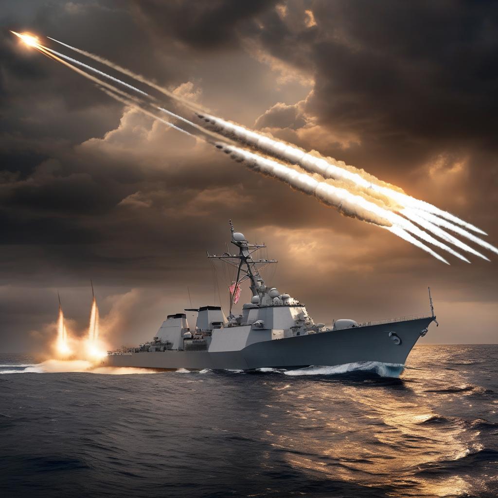 Dos destructores de la US Navy con base habitual en Rota interceptan misiles balísticos&nbsp;iraníes