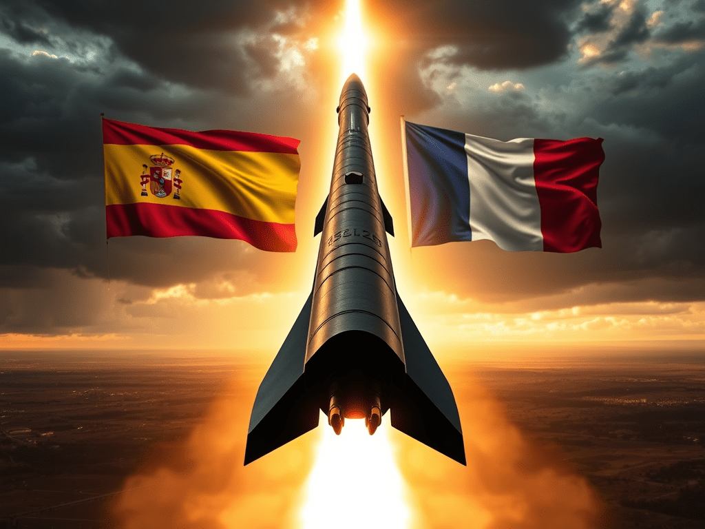 España y Francia desarrollan un misil interceptor hipersónico europeo para competir con las nuevas armas de&nbsp;Rusia