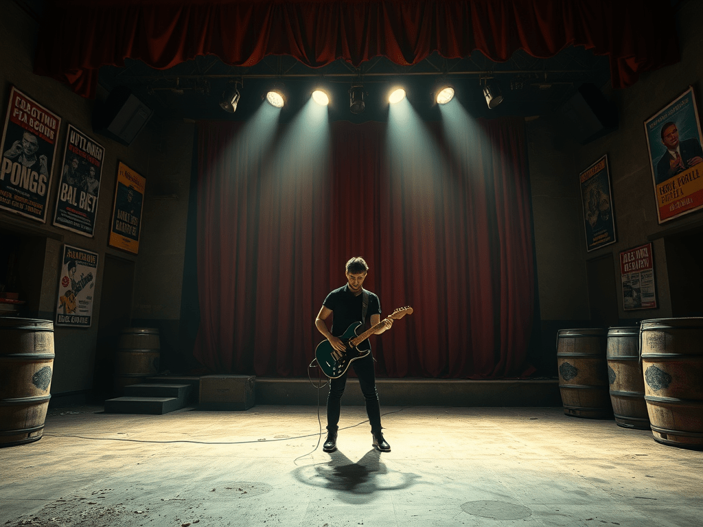 El rock del apagón, sin corriente, con fuego en una noche del&nbsp;diablo