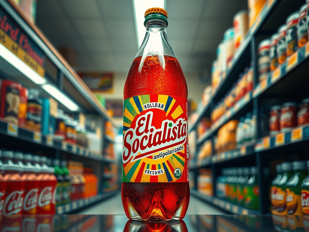 ¿Ya conocen el nuevo refresco antipolarizante «El&nbsp;Socialista»?