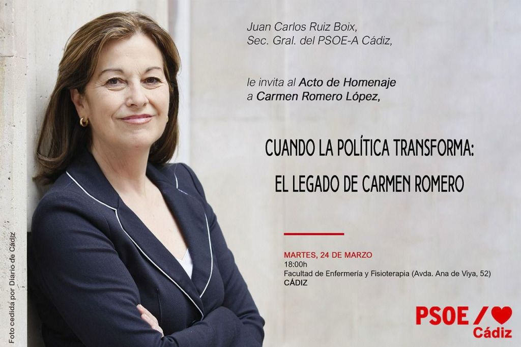 Carmen Romero, ¿alcaldesa de Cádiz?