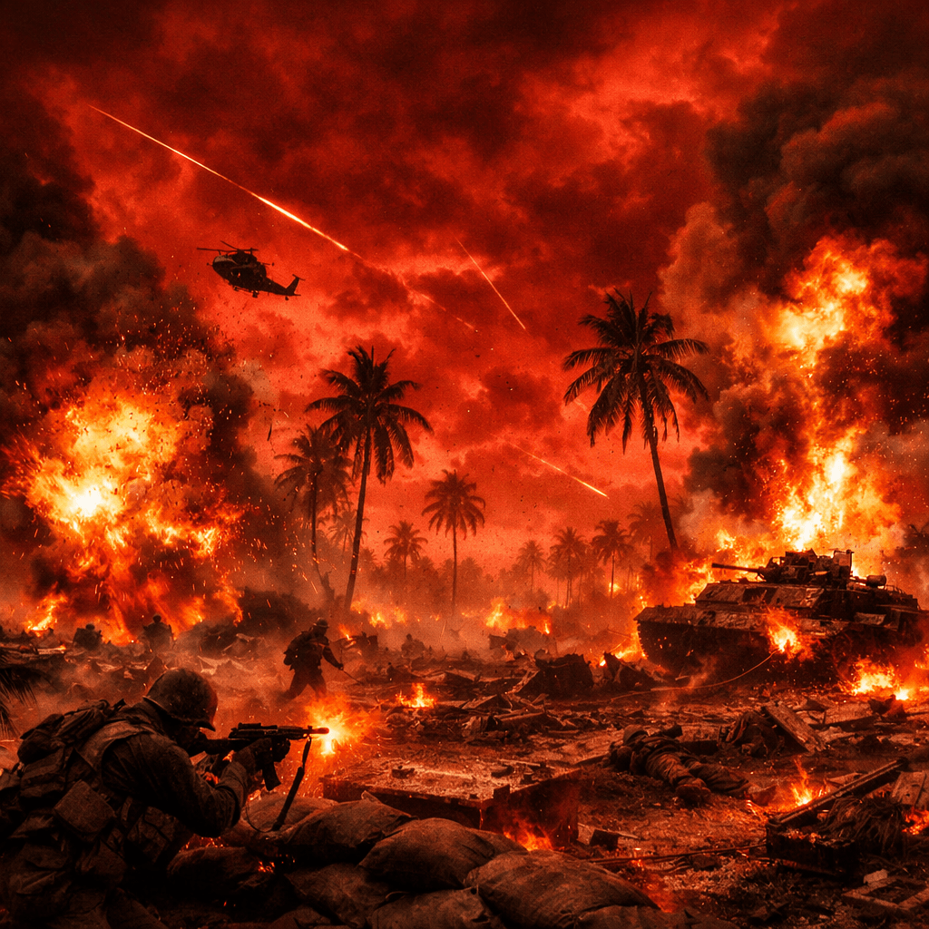 La expresión “bomb them back to the Stone Age” usada por Trump para Irán viene de la Guerra de Vietnam