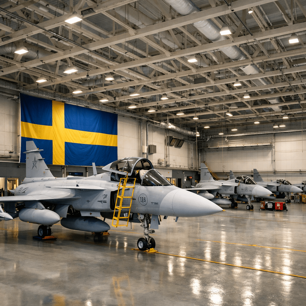 Suecia, el arsenal inteligente de&nbsp;Europa