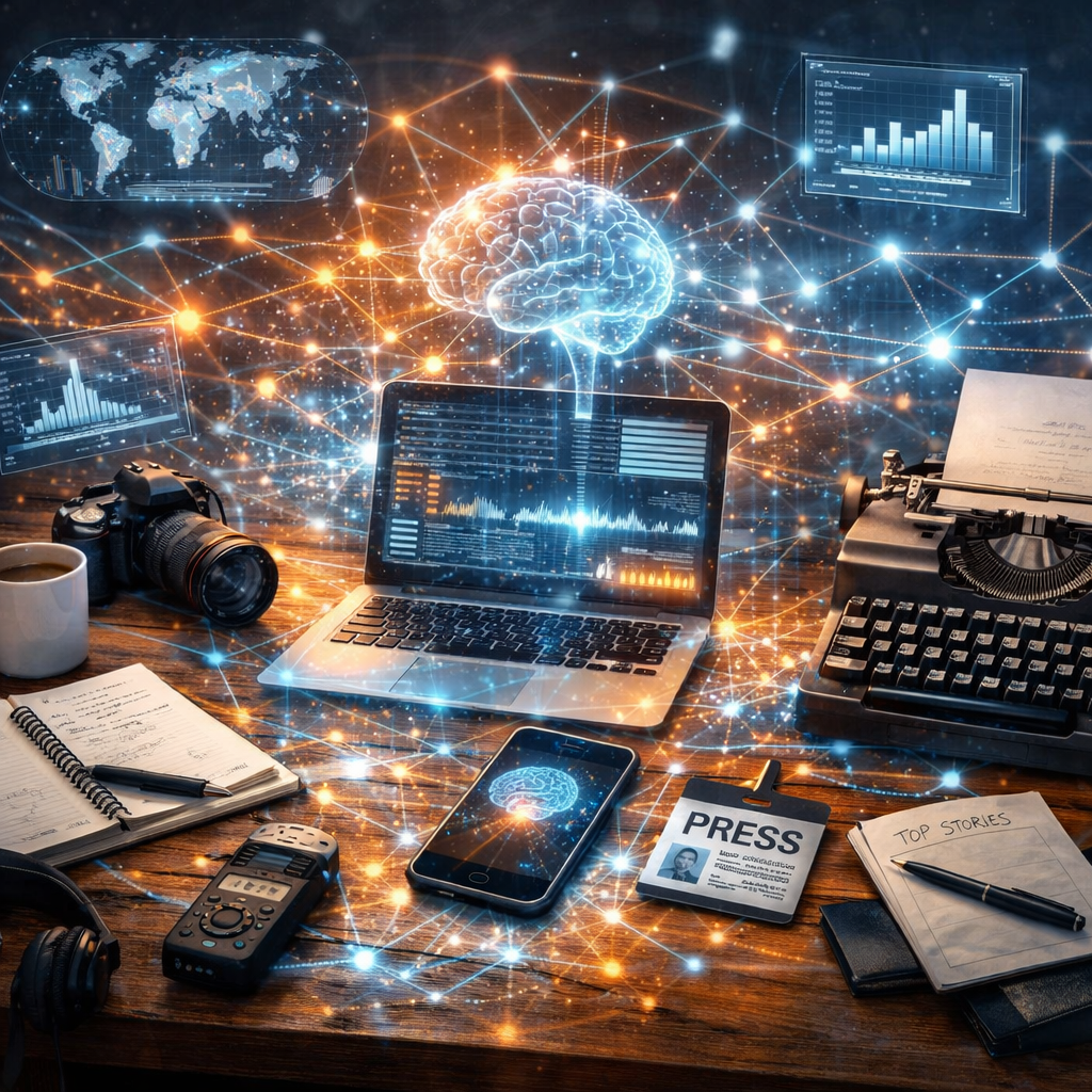 Periodismo Híbrido: La fusión de humanos e&nbsp;IA